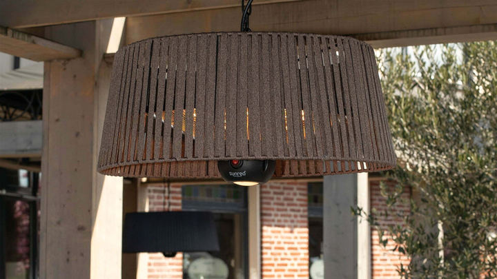 Promiennik podczerwieni Sunred Heater, Artix Corda Bright Hanging, moc 1800 W brązowy (ARTIX M-HO BROWN) - obraz 5