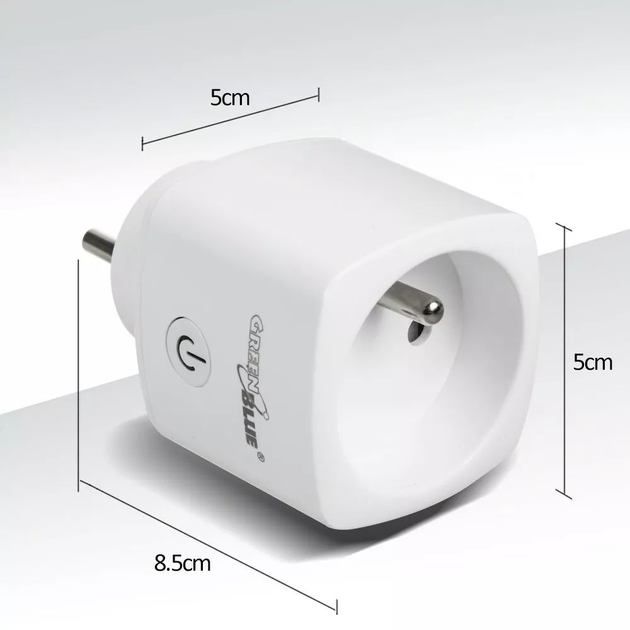 Inteligentna wtyczka GreenBlue WiFi GB720E (5902211124276) - obraz 6
