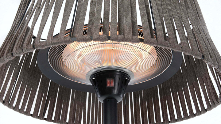 Інфрачервоний обігрівач Sunred ARTIX M-SO BROWN Heater, Artix Corda Bright Standing, Power 2100 W Brown (8719956290787) - зображення 2