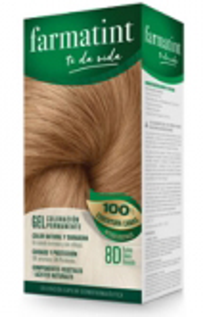 Farba kremowa z utleniaczem do włosów Farmatint Permanent Color Gel 8D Blond Golden Light 150 ml (8470001790699) - obraz 1