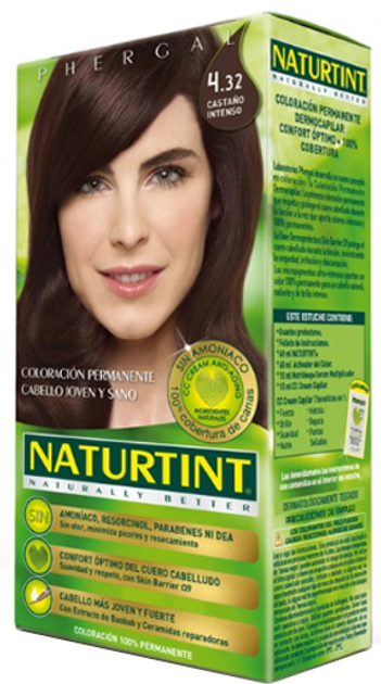 Крем-фарба для волосся без окислювача Naturtint 4.32 Ammonia Free Hair Colour 150 мл (8429449014850) - зображення 1