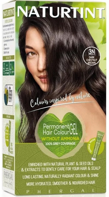 Farba kremowa bez utleniacza do włosów Naturtint 3N Ammonia Free Hair Colour 170 ml (8436004840021) - obraz 1