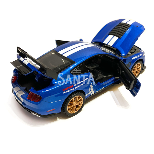Машинка металлическая Ford Mustang Shelby GT500 "AutoExpert" Форд Мустанг шелби GT500 синий 16*6*6 см (LF - 03608) - Фото 7 Машинка металлическая Ford Mustang Shelby GT500 "AutoExpert" Форд Мустанг шелби GT500 синий 16*6*6 см (LF - 03608) - изображение 7