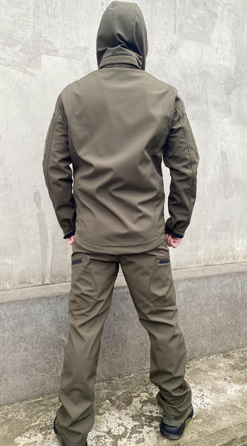 Костюм тактичний Softshell 3XL олива - зображення 2