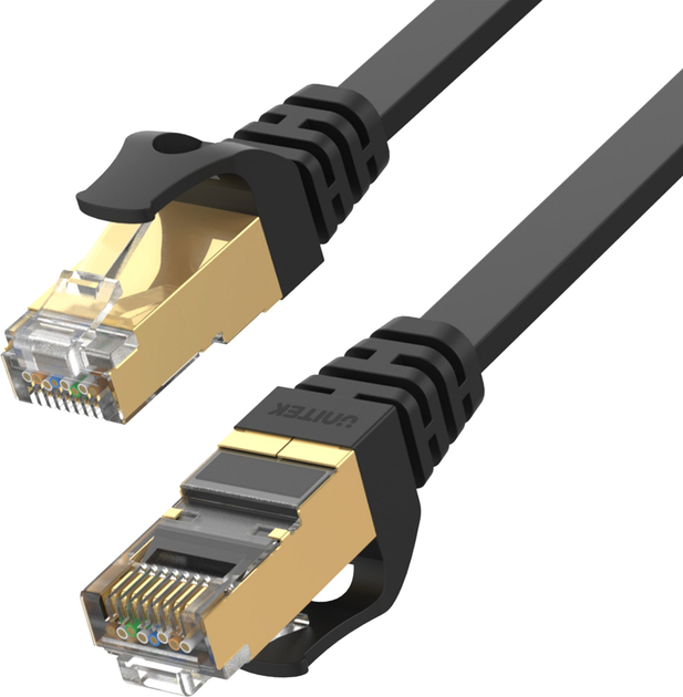 Patchcord Unitek Cat.7 SSTP RJ-45 (8P8C) 3m (C1897BK-3M) - obraz 2