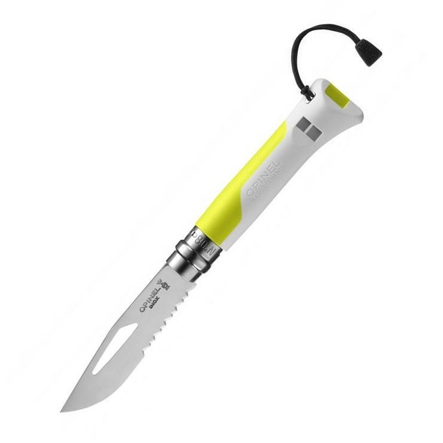 Нож Opinel 8 VRI Outdoor Желтый (1013-204.66.43) - изображение 1