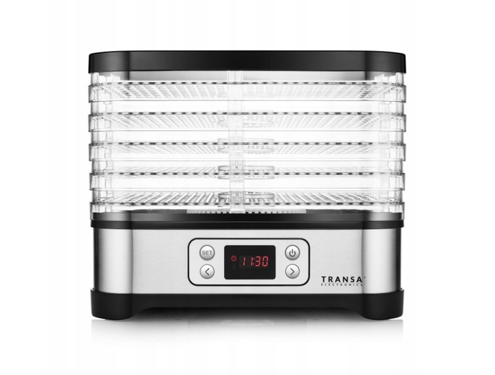 Сушилка для фруктов грибов и овощей Transa Electronics TE-42 400 Вт 5 уровней - изображение 6