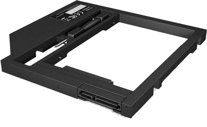 Адаптер підключення Icy Box IB-AC649 для HDD/SSD 2.5'' у відсік приводу ноутбука SATA (IB-AC649) - зображення 2