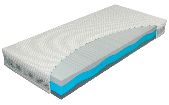 Матрац безпружинний Materasso Thermo Silver (Термо Сільвер) 90x200 см - зображення 1