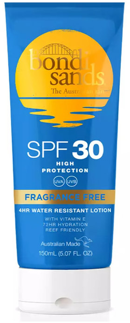 Сонцезахисний лосьйон Bondi Sands SPF30 4hr Water Resistant Body Lotion 150 мл (810020171181) - зображення 1