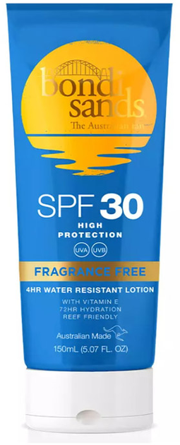 Balsam przeciwsłoneczny Bondi Sands SPF30 4hr Water Resistant Body Lotion 150 ml (810020171181) - obraz 1