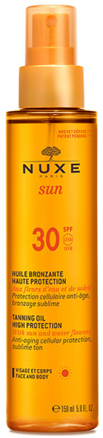 Przeciwsłoneczny olejek Nuxe Sun Taning Oil Face And Body SPF30 150 ml (3264680007019) - obraz 1