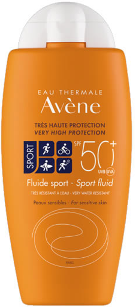 Сонцезахисний крем Avene Sport Fluid SPF50+ 100 мл (3282770101362) - зображення 1