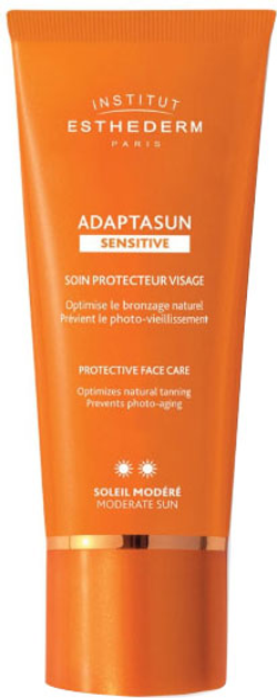Krem dla wrażliwej skóry twarzy Institut Esthederm AdaptaSun Sensitive Face Cream Moderate Sun 50 ml (3461020012256) - obraz 1