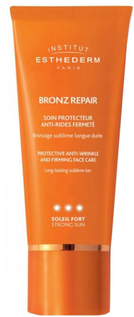 Сонцезахисний крем Institut Esthederm Bronz Repair Protective Anti Wrinkle And Firming гentle Sun Strong Sun 50 мл (3461020012270) - зображення 1