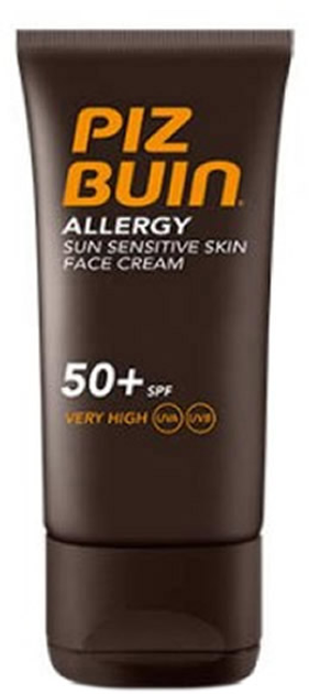 Сонцезахисний крем Piz Buin Allergy Sun Sensitive Skin Face Cream SPF50 50 мл (3574661117621) - зображення 1