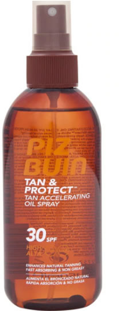 Przeciwsłoneczny olejek Piz Buin Tan And Protect Tan Accelerating Oil Spray SPF30 150 ml (3574661192857) - obraz 1
