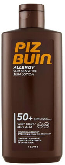 Сонцезахисний крем Piz Buin Allergy Lotion SPF50 200 мл (3574661467153) - зображення 1