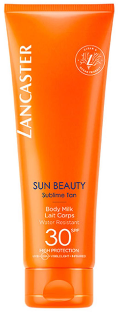Сонцезахисне молочко Lancaster Sun Beauty Body Milk SPF30 250 мл (3616302022595) - зображення 1