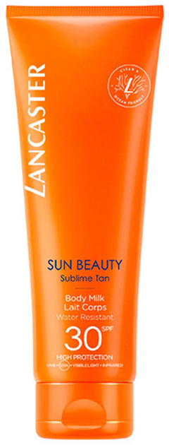 Mleczko do ochrony przeciwsłonecznej Lancaster Sun Beauty Body Milk SPF30 250 ml (3616302022595) - obraz 1