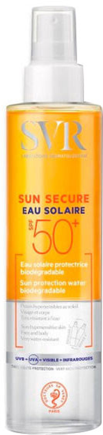 Вода для обличчя та тіла Svr Sun Secure SPF50 Solar Water 200 мл (3662361001293) - зображення 1