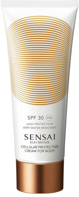 Сонцезахисний крем Sensai Silky Bronze Cellular Protective Cream For Body SPF30 150 мл (4973167699591) - зображення 1