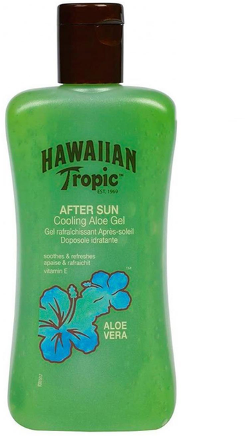 Żel po opalaniu Hawaiian Tropic Aloe Vera After Sun Cooling Aloe gel 200 ml (5099821002213) - obraz 1