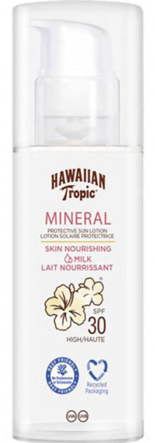 Сонцезахисний крем Hawaiian Tropic Mineral Skin Leche Corporal SPF30 100 мл (5099821113346) - зображення 1