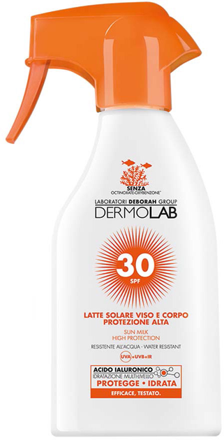 Spray przeciwsłoneczny Dh Dermolab Body Sun Spray SPF30 250 ml (8009518381870) - obraz 1