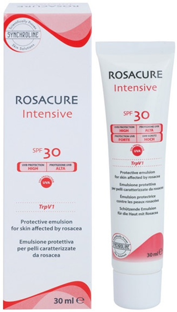 Захисна емульсія Synchroline Rosacure Intensive Protective Emulsion SPF30 30 мл (8023628900899) - зображення 1