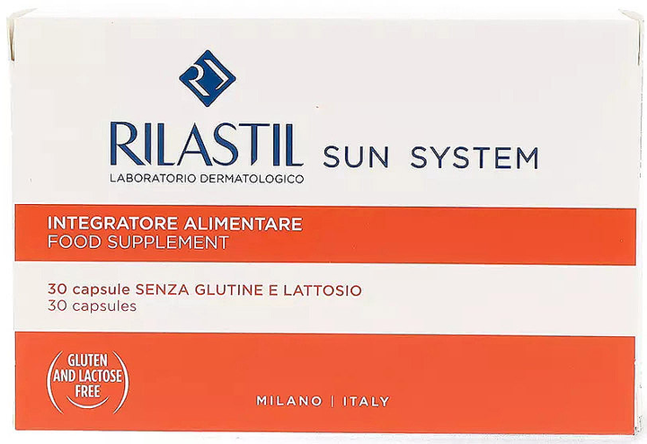 Харчова добавка Rilastil Sun System Oral Food Supplement 30 Capsules 30 г (8050444850084) - зображення 1