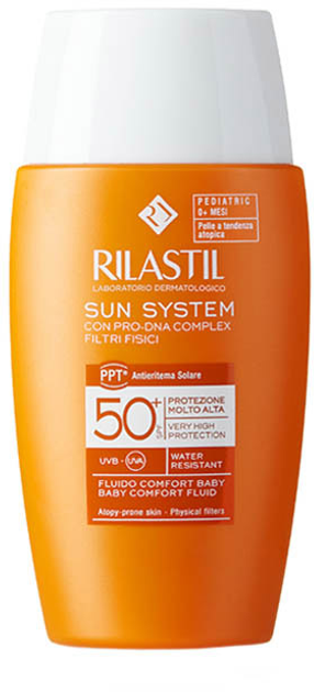 Сонцезахисна емульсія Rilastil Sun System Baby Comfort Fluid SPF50+ 50 мл (8050444853191) - зображення 1