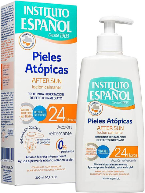 Лосьйон після засмаги Instituto Espanol Atopic Skin After Sun 300 мл (8411047108741) - зображення 1