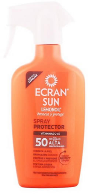 Спрей для засмаги Ecran Sun Lemonoil Protect Spray SPF50 300 мл (8411135482722) - зображення 1