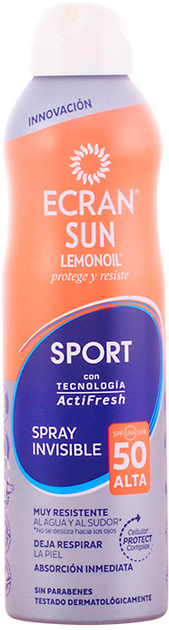 Spray przeciwsłoneczny Ecran Sun Protector Sport SPF50 250 ml (8411135483262) - obraz 1