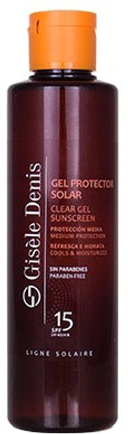 Żel przeciwsłoneczny Gisele Denis Clear Gel Sunscreen SPF15 200 ml (8414135857583) - obraz 1
