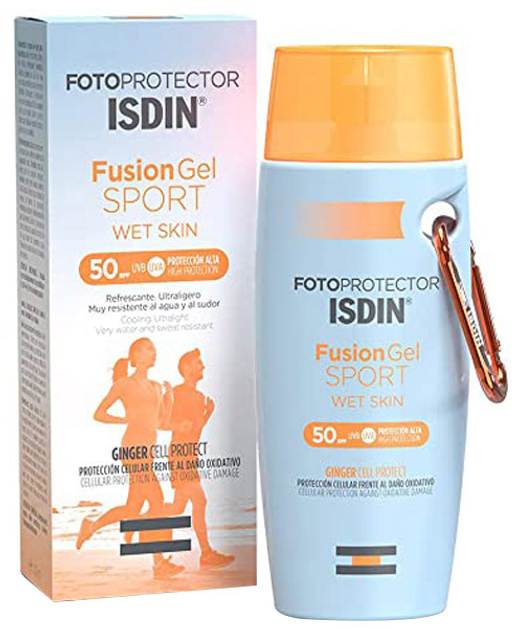 Żel przeciwsłoneczny Fotoprotector Isdin Fusion Gel Sport SPF50 100 ml (8470001631695) - obraz 1