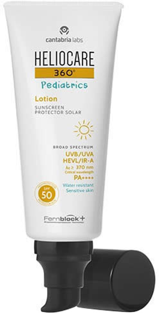 Balsam dla dzieci Heliocare 360 Pediatrics Lotion SPF50+ 200 ml (8470001911902) - obraz 1