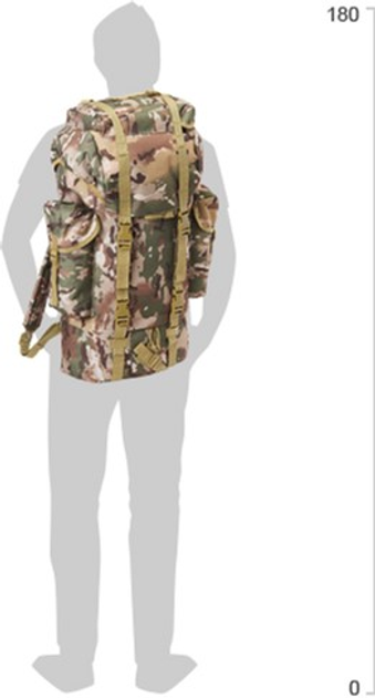 Тактичний рюкзак Brandit-Wea Kampfrucksack (8003-161-OS) Tactical camo (4051773069912) - зображення 2