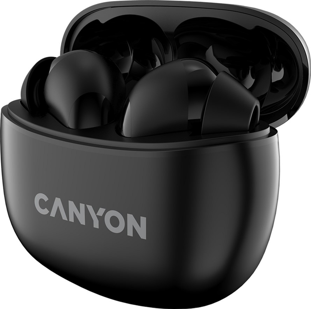 Słuchawki bezprzewodowe Canyon TWS-5 Czarne (CNS-TWS5B) - obraz 2