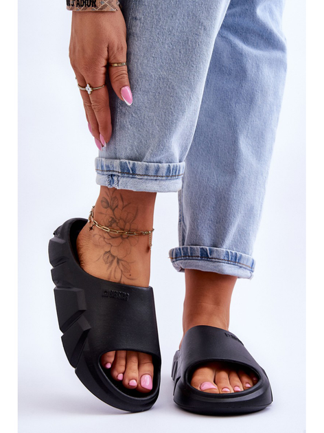 Жіночі шльопанці Big Star LL274594 41 Чорні (5900714632588) - зображення 2