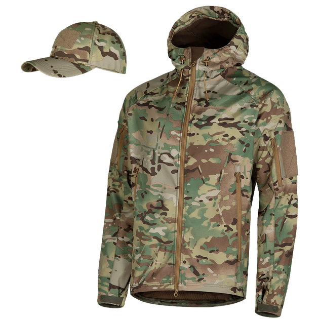 Куртка тактическая полевая износостойкая теплый верх для силовых структур S Multicam (SK-N0012 (S)S) - изображение 1