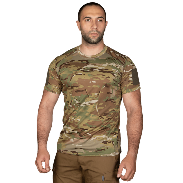 Футболка мужская тактическая полевая повседневная футболка для спецсужб (M) Multicam (SK-N7148 (M)S) - изображение 2