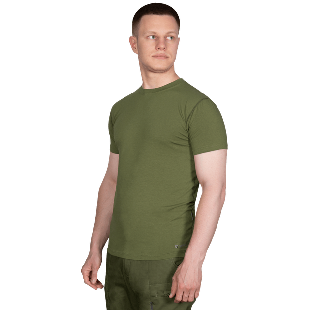 Футболка мужская тактическая полевая повседневная футболка для спецсужб L Зеленый (SK-N2408LS) - изображение 2