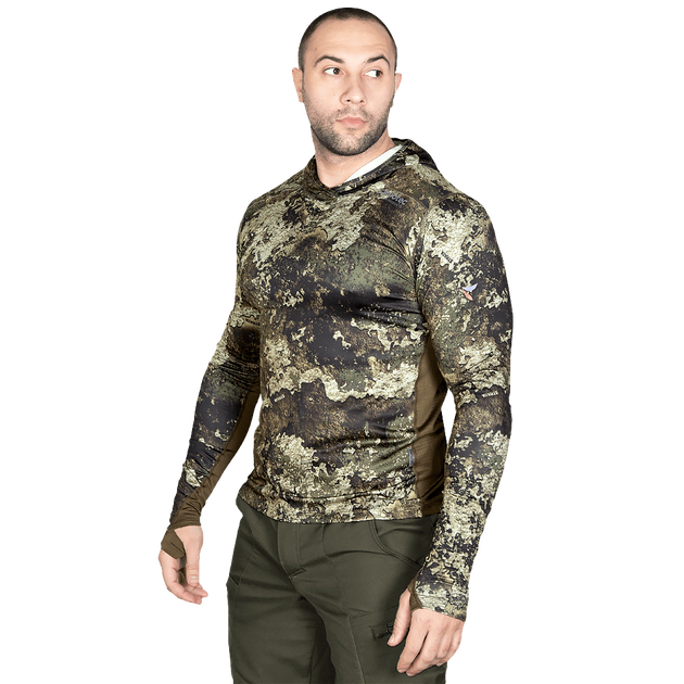 Лонгслив тактичечкий мужская футболка с длинным рукавом для силовых структур XXL Norman (SK-N6656XXLS) - изображение 2