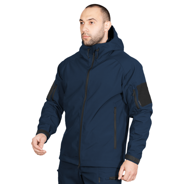 Куртка тактична зносостійка польова теплий верх для силових структур L Синій (SK-N7005LS) - зображення 2