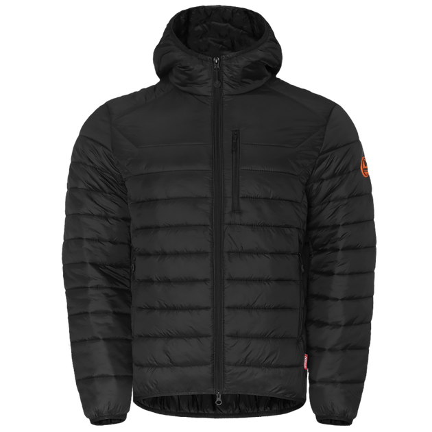 Пуховик легкий тактический стебанная куртка эргономического кроя S Черный (SK-N2461SS) - изображение 1
