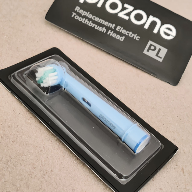 Насадки сумісні із зубною щіткою ORAL-B/Braun - ProZone Classic-Kids 2 шт Дитячі блакитні - зображення 2