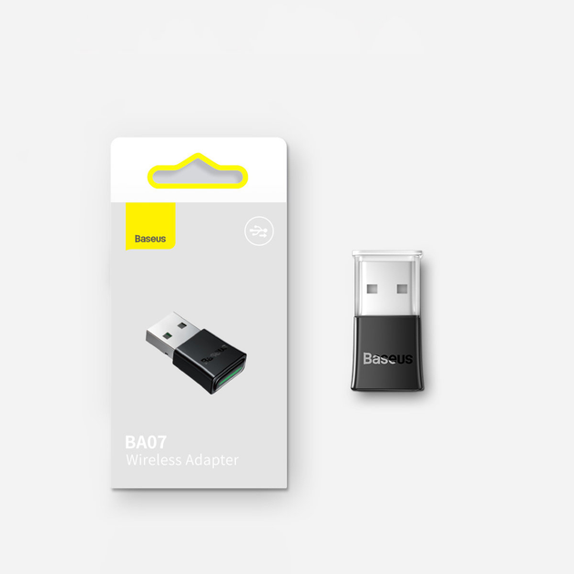 Адаптер Baseus Bluetooth 5.3 Приймач - Передавач USB для ПК, Ноутбуків ...