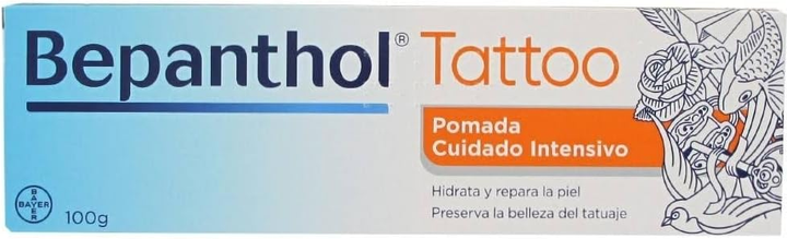 Krem do tatuażu Bepanthol Tattoo Pomada Intensive Care 100g (8470001986740) - obraz 2